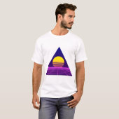 Vaporwave Design 001 T-shirt (Voorkant volledig)