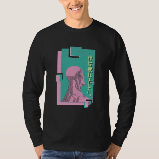 Vaporwave Doctor - Lange hoes Shirt (Voorkant)