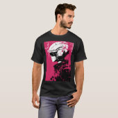 Vaporwave Dystopian Urban Cyberpunk Style T-shirt (Voorkant volledig)