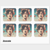 Vaporwave esthetisch beeld Sticker (Vel)