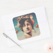 Vaporwave esthetisch beeld Sticker (Envelop)