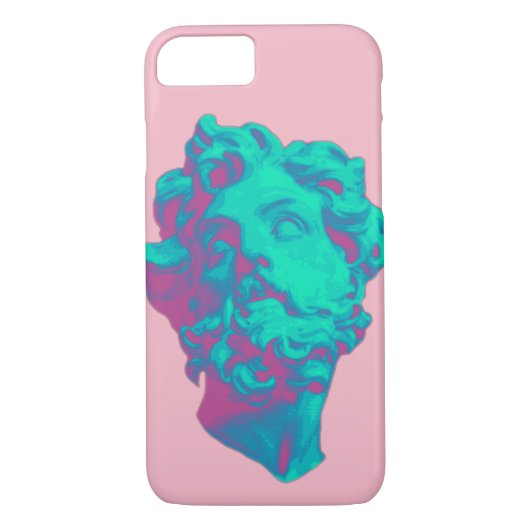 Vaporwave esthetisch glitch beeld telefooncel Case-Mate iPhone case (Achterkant)