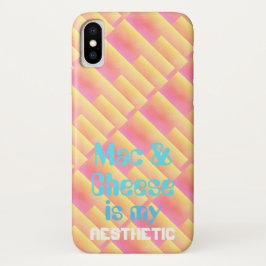 Vaporwave esthetisch Mac en kaas Case-Mate iPhone Case