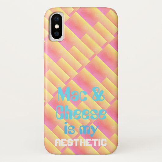 Vaporwave esthetisch Mac en kaas Case-Mate iPhone Case (Achterkant)