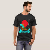 Vaporwave esthetisch shirt met lange mouwenGeweldi (Voorkant volledig)