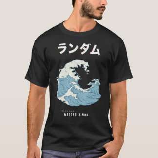 Vaporwave Esthetische Glitch 80s Retro Grote Golf T-shirt