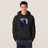 Vaporwave Esthetische Glitch 80s Retro Machine Hoodie (Voorkant volledig)