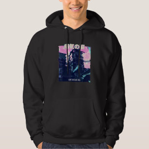 Vaporwave Esthetische Glitch 80s Retro Machine Hoodie