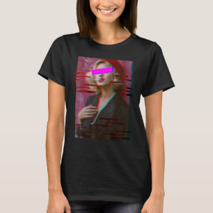 Vaporwave Glitch Esthetische Stijl Japan Tokio Kyo T-shirt
