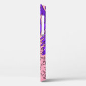 Vaporwave Great Wave: gestileerde oceaankunst Case-Mate iPhone Case (Achterkant / Links)