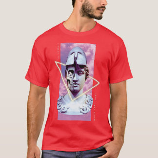 Vaporwave Greek Myths Gods Goddesses StatusGrieken T-shirt