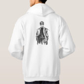 Vaporwave Greek Statue Aesthetic Urban Streetwear  Hoodie (Achterkant)