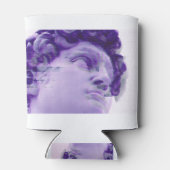 Vaporwave grieks glitch standbeeld blikjeskoeler (Achterkant)