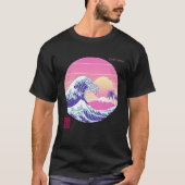 Vaporwave Grote Golf Japans Esthetisch T-shirt (Voorkant)