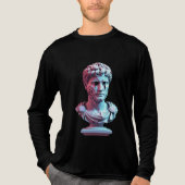 Vaporwave Icon Bust T-shirt (Voorkant volledig)