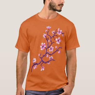 Vaporwave Japan Style Japanse Cherry Blossom Saku T-shirt