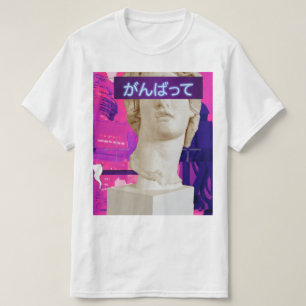 Vaporwave japans kawai beeld t-shirt