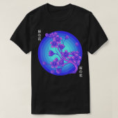 Vaporwave Japanse Sakura Cherry Blossom Tree Fest T-shirt (Design voorkant)