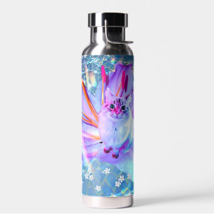 Vaporwave Kat Waterfles