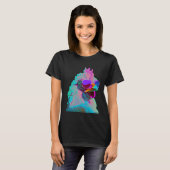 Vaporwave Kip T-shirt (Voorkant volledig)