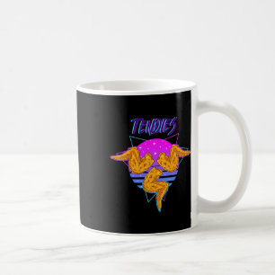 Vaporwave kippenvleugels Japanse Kanji _ Koffiemok