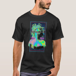 Vaporwave Medusa mythologie Gorgon in het Grieks M T-shirt
