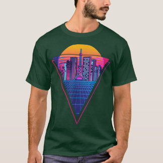 Vaporwave Music Japans Otaku Retro City T-shirt
