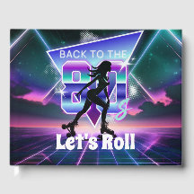 Vaporwave Roller Schaats verjaardagsfeestje