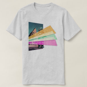 vaporwave-ruimterobot t-shirt