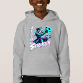 Vaporwave Samurai Striker Kat Voor Anime Gamers (Voorkant)
