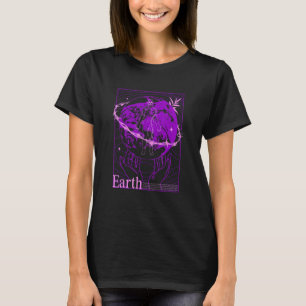 Vaporwave Save Planet Earth Environment Day T-shirt