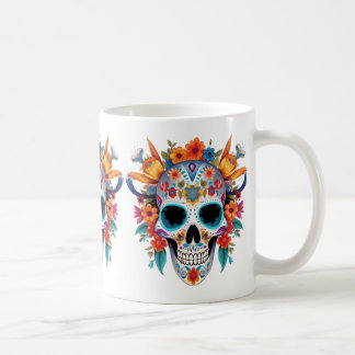 Vaporwave_Skull_Sunset_with_Neon_Tropical_Vibes-re Koffiemok