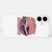 Vaporwave stijl klassieke auto Case-Mate iPhone case (Achterkant (horizontaal))