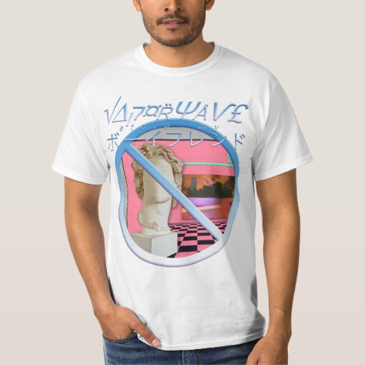 Vaporwave Stole My Boyvriend T-shirt (Voorkant)