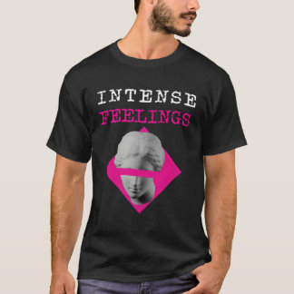 Vaporwave synthwave intense gevoelens t-shirt