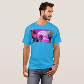 Vaporwave Synthwave Retro 1980s Stijl T-Shirt (Voorkant volledig)