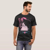 Vaporwave Synthwave T-shirt (Voorkant volledig)