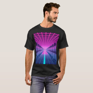 "Vaporwave T-shirt", "Retro 80s T-shirt", "Synthwa T-shirt