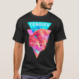Vaporwave Tendies Kipnuggets Japanse Kanji C T-shirt