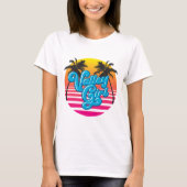 Vaporwave Valley Girl Light T-shirt (Voorkant)