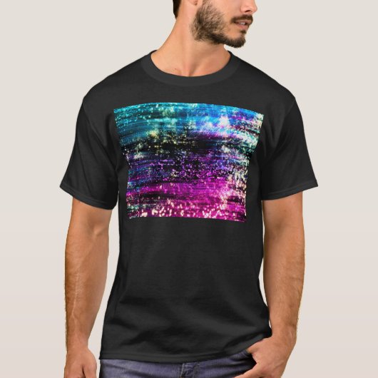 Vaporwave - VHS Galaxy T-shirt (Voorkant)