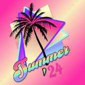 Vaporwave zomer 2024 t-shirt
