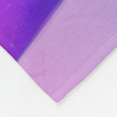 Vaporwave Zwarte Kat Fleece Deken (Hoek)
