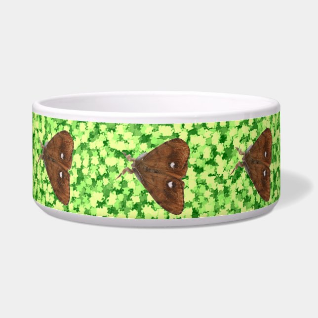 Vapourer Moth Dog Bowl Voerbakje (Links)