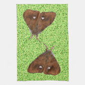 Vapourer Moth Kitchen Towel Theedoek (Verticaal)