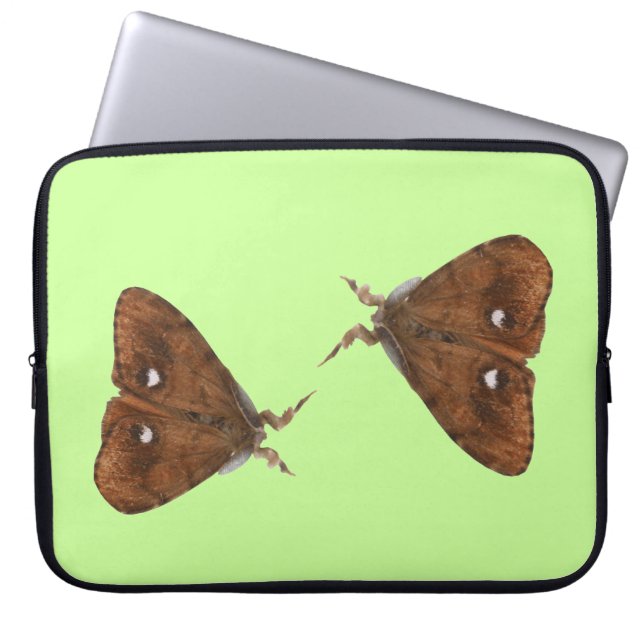 Vapourer Moth-laptoptas Laptop Sleeve (Voorkant)