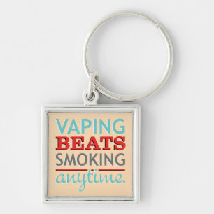 Vapt slaat altijd roken sleutelhanger