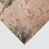 “Vaquero Pack Train” door Edward Borein Tissuepapier (Detail)