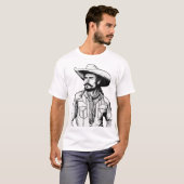 Vaquero Vibes: Koe Jongen T-shirt (Voorkant volledig)