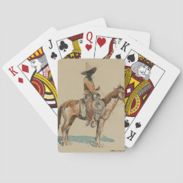 “Vaquero” Westerse kunst van Edward Borein Pokerkaarten